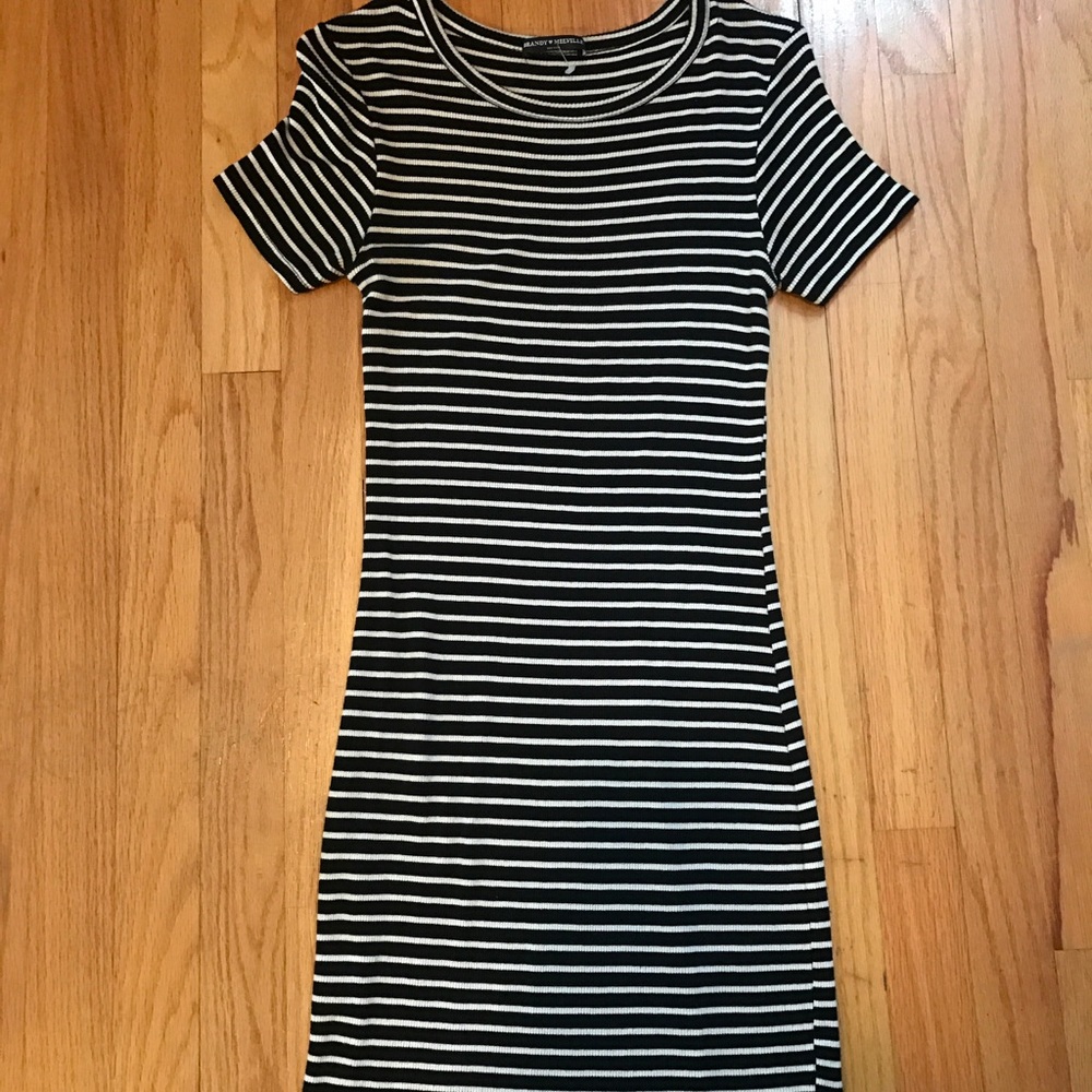 Striped brandy melville dress